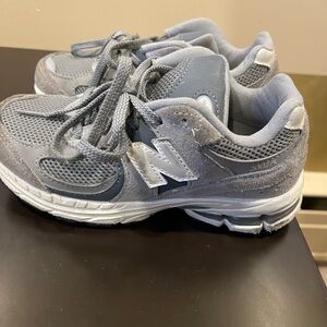 New Balance Kids' Light Gray Sneakers